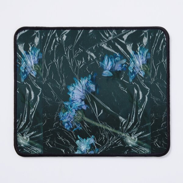 Item preview, Blue plastic Flowers designed and sold by idontknowww-.