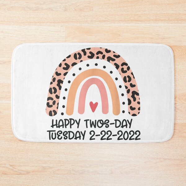 Item preview, Rainbow Happy Twosday 2022 designed and sold by NesArt.