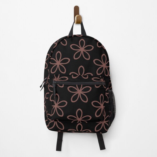 Artikelvorschau, Black and Dark Red Minimal Flower Pattern Pairs DE 2022 Popular Color Revival Red DET441 entworfen und verkauft von ColorOfTheYears.