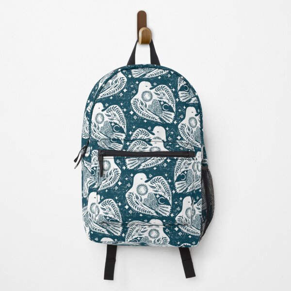 Item preview, Mountain Birds Wood Block Cut designed and sold by Cecilia Mok.