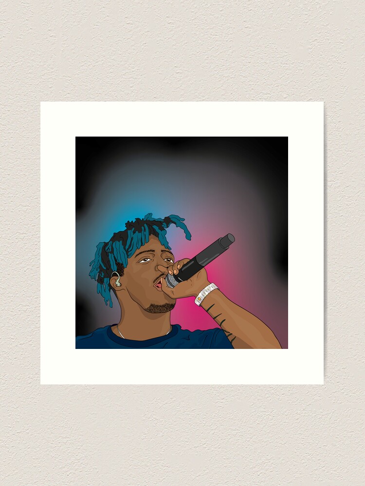 Juice WRLD Wallpaper on Black Background - Juice WRLD Background