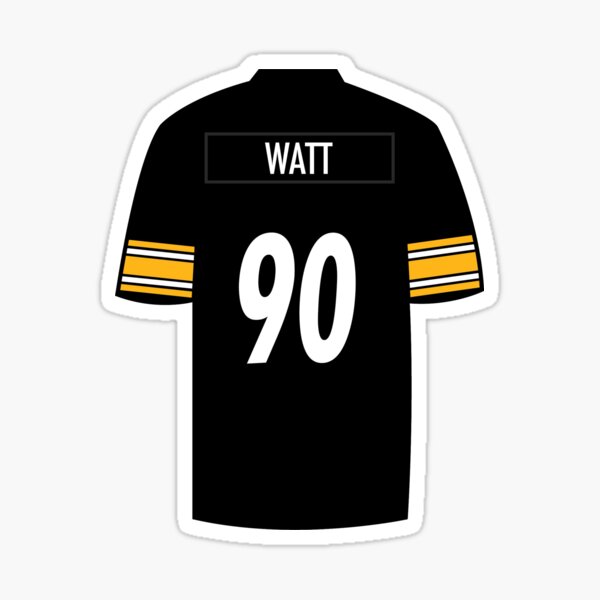 T.J Watt #90 MAGNET - Pittsburgh Steelers Nation Die Cut TJ Outside Line  Backer