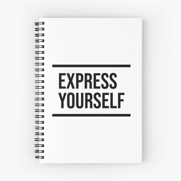 Item preview, Express Yourself Motivational Quote designed and sold by jamcaYT.