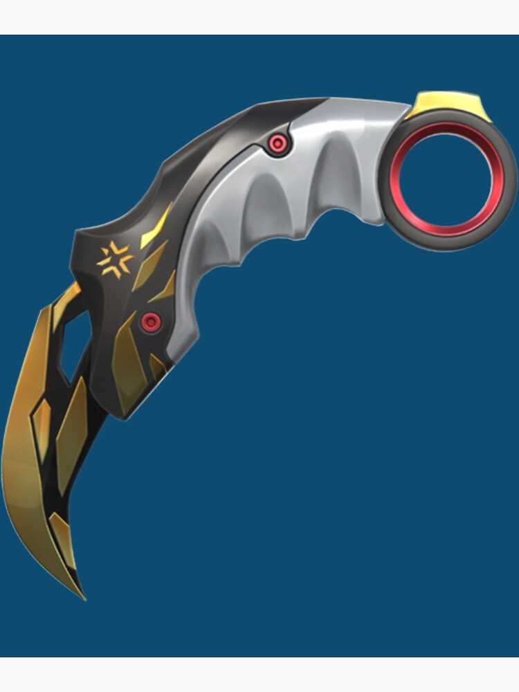 "Champions Karambit " Poster for Sale by Mattisedarwin Redbubble