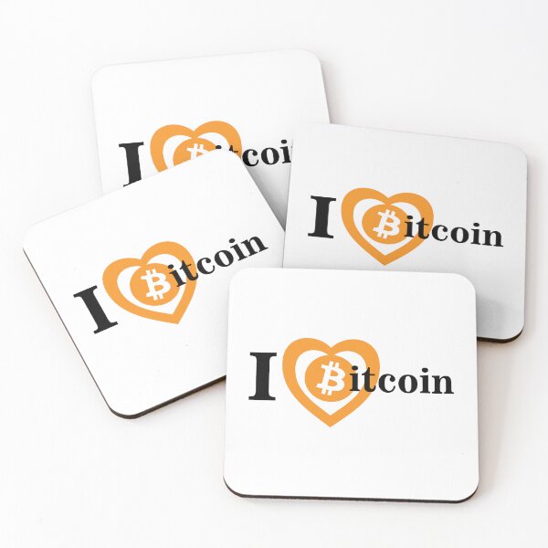 Item preview, I Love Bitcoin designed and sold by SwakiiShop.