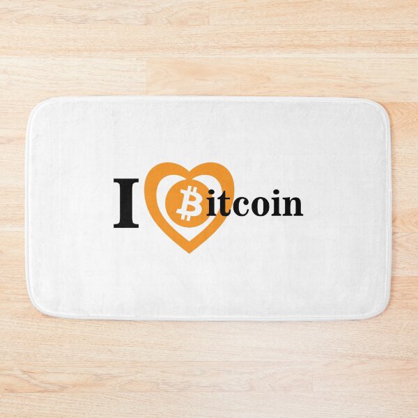 Item preview, I Love Bitcoin designed and sold by SwakiiShop.