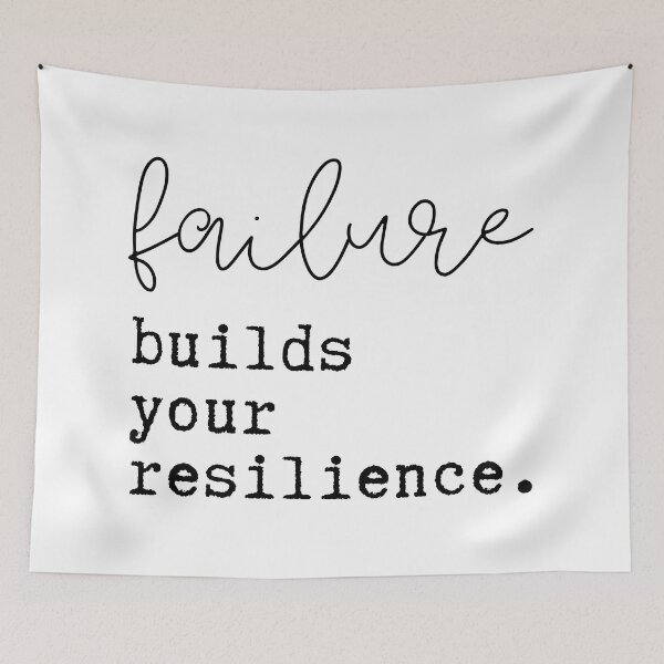 Item preview, failure builds your resilience.  designed and sold by successmom.