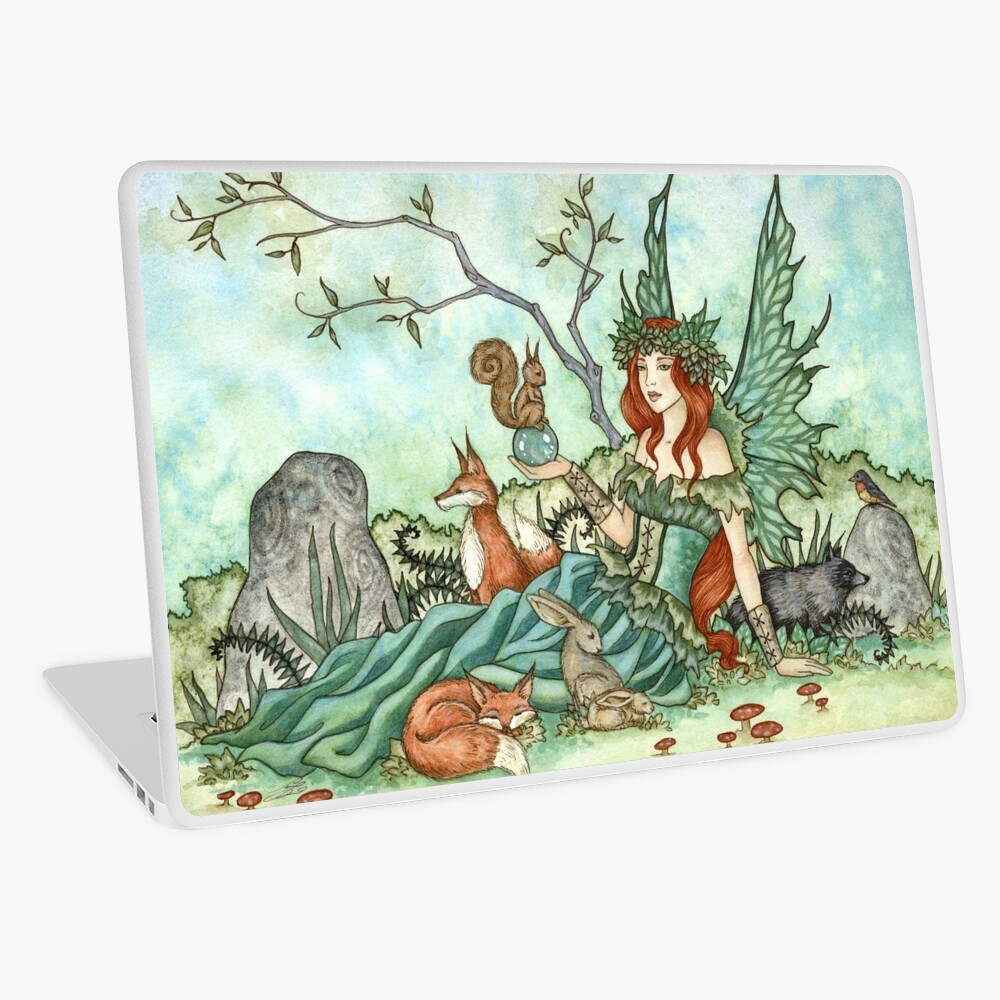 Item preview, Laptop Skin designed and sold by AmyBrownArt.