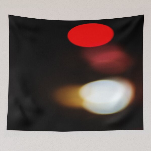Item preview, Red light white light bokeh designed and sold by frankuffmann.