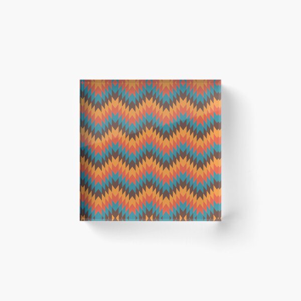 Item preview, Retrotaidetta, Vintage 70s Geometric Pattern designed and sold by BesanoStyle.