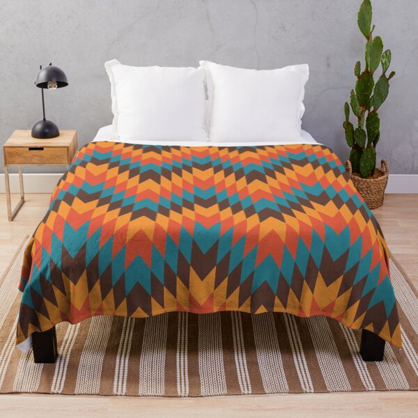 Item preview, Retrotaidetta, Vintage 70s Geometric Pattern designed and sold by BesanoStyle.