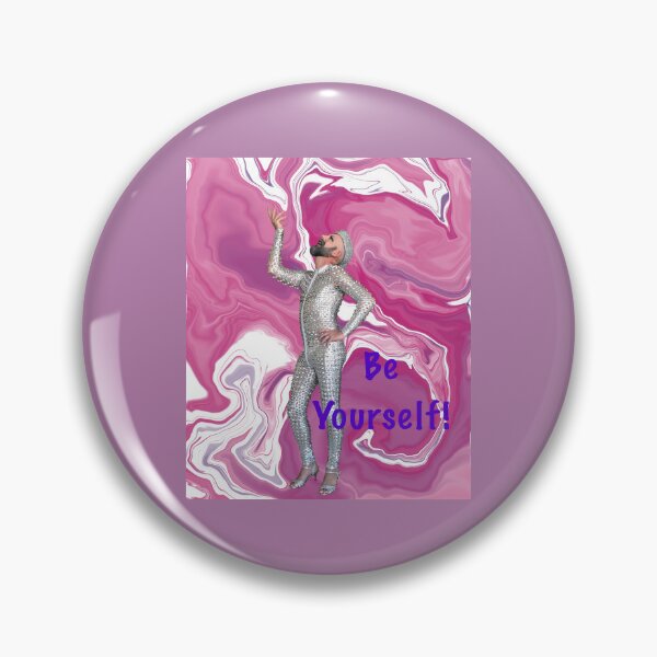 Item preview, Be Yourself, Pink Swirl designed and sold by Owen1976.