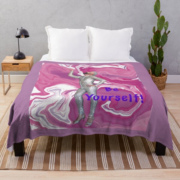 Item preview, Be Yourself, Pink Swirl designed and sold by Owen1976.