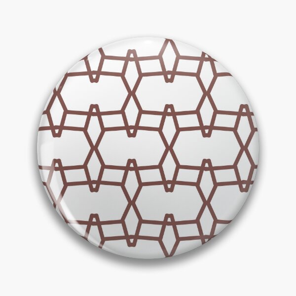 Artikelvorschau, Dark Red and White Tessellation Line Pattern 9 Pairs DE 2022 Popular Color Revival Red DET441 entworfen und verkauft von ColorOfTheYears.