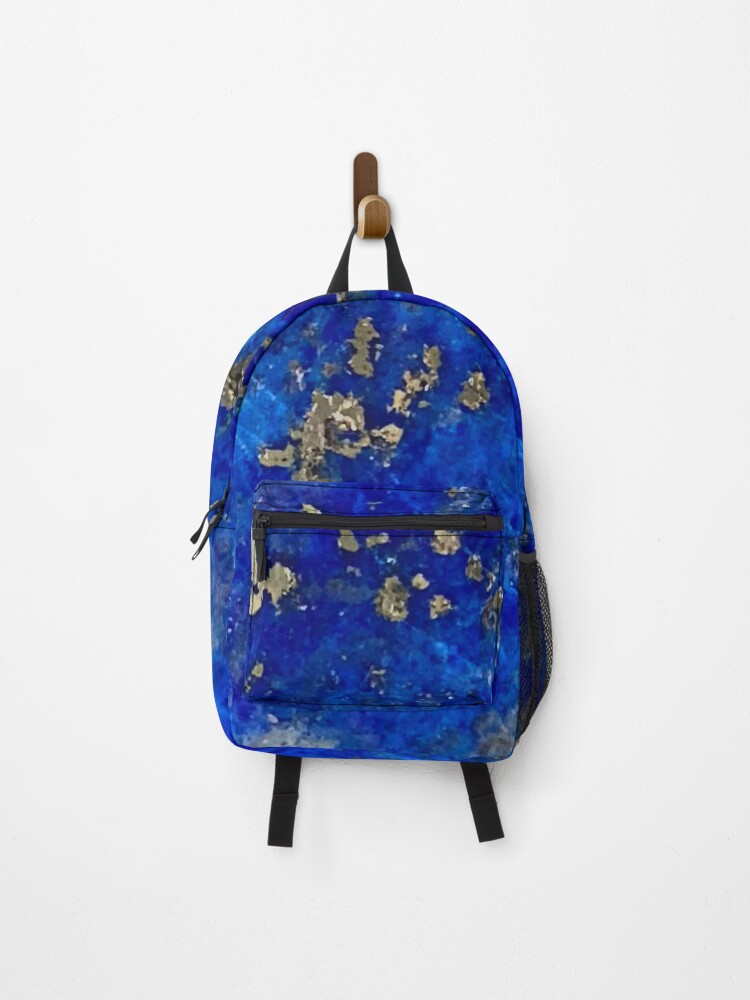 Thumbnail 1 of 3, Backpack, Lapis Lazuli Pattern designed and sold by RaineLight.