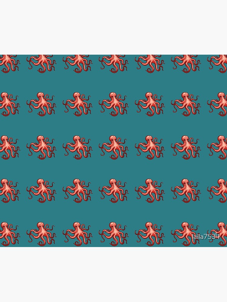 Discover Seattle Kraken Octopus Shower Curtain