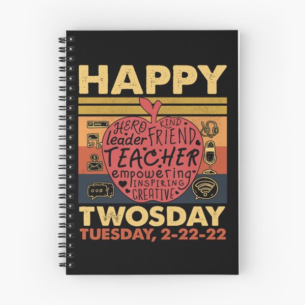 Item preview, Teacher Happy Twosday  22222  designed and sold by NesArt.