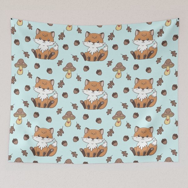 Item preview, Little Fox - Renée and Mushi designed and sold by Nadia Castelli.