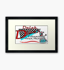 Dalek Diner 1 Framed Print