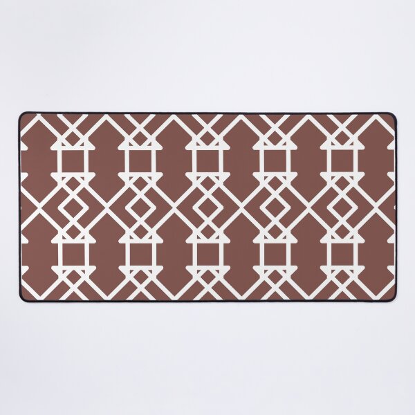 Item preview, Dark Red and White Tessellation Line Pattern 27 Pairs DE 2022 Popular Color Revival Red DET441 designed and sold by ColorOfTheYears.