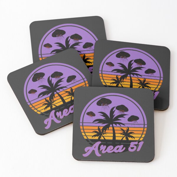 Item preview, Retro sunset Area 51 designed and sold by SidTastic .