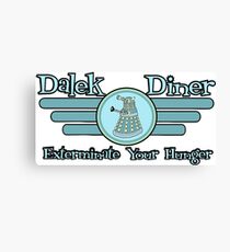 Dalek Diner 2 Canvas Print