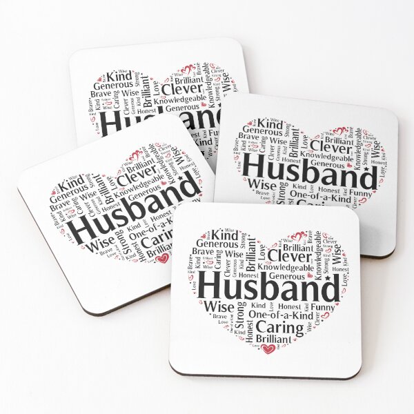 Item preview, Husband Heart Wordart designed and sold by Collymore.