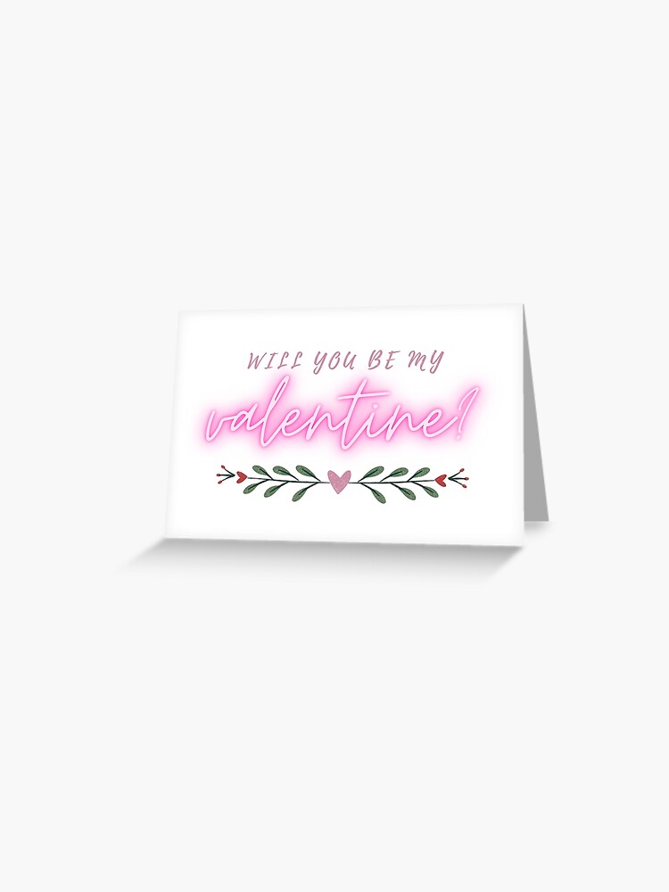 Thumbnail 1 of 2, Greeting Card, Will You Be My Valentine? designed and sold by TediWinter.