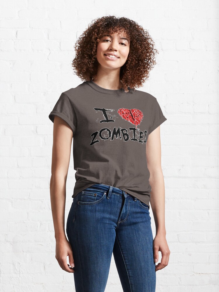 Alternate view of Zombie Love Classic T-Shirt