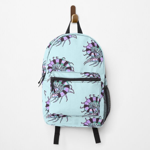 Item preview, Cute Curled-up Centipede (Turquoise/Plum) designed and sold by techno-mantis.