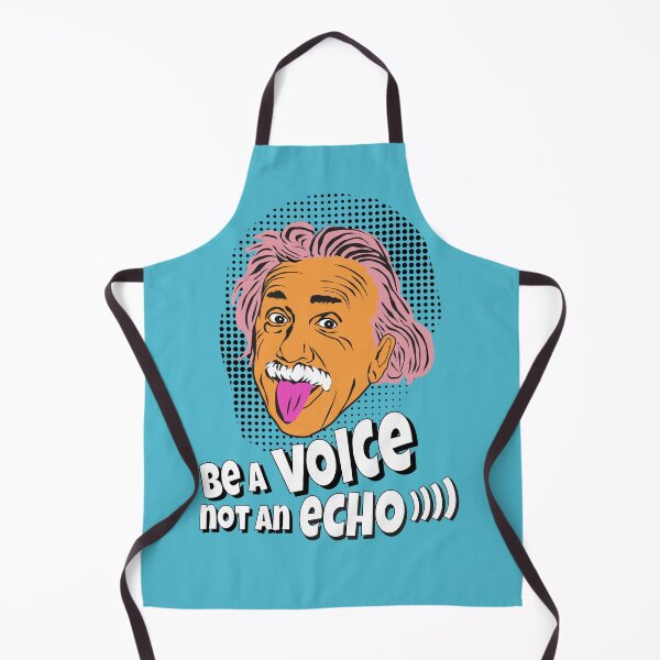 Item preview, Be a Voice not an echo - Quote of Einstein - Pop art Style designed and sold by MagaliC.