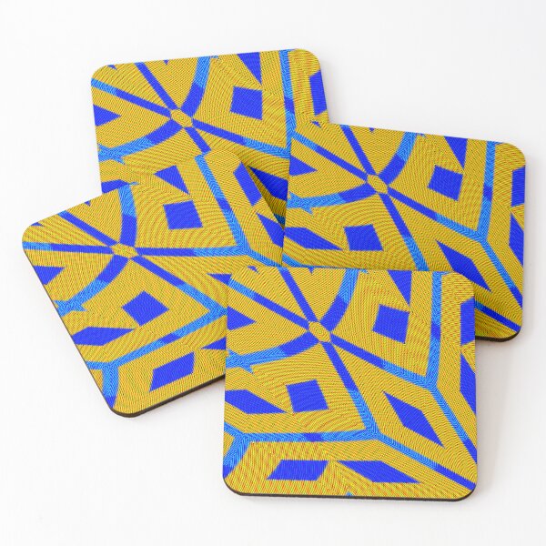 Item preview,  FUNNY NAVY BLUE AND GOLD ABSTRACT DOT PATTERN - SWEET COLLECTION OF SYMETRICAL LINES(7). designed and sold by Ralek.