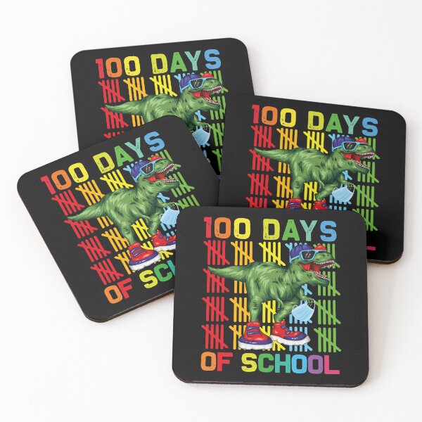 Item preview, 100 Days Of School Dinosaur Hold Mask Trex 100th Day Of School Smarter designed and sold by Tatus Brinal.