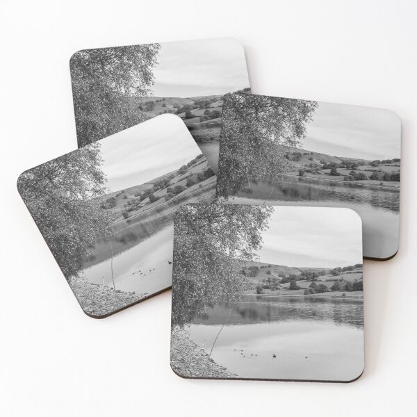 Item preview, Ladybower Reservoir in black and white designed and sold by cdkphotos.