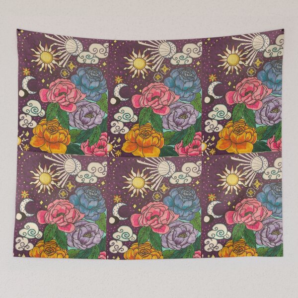 Item preview, Celestial Flowers designed and sold by carasattic.