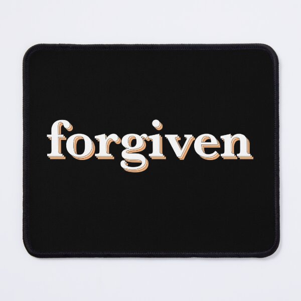 Item preview, Forgiven, Typography, Christian design designed and sold by ChristianLife.