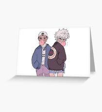 "Gon & Killua" -2 Greeting Card