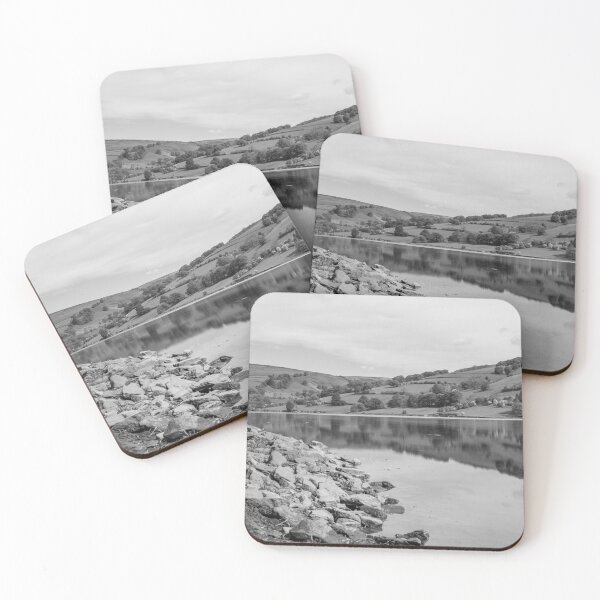 Item preview, Ladybower Reservoir in monochrome designed and sold by cdkphotos.