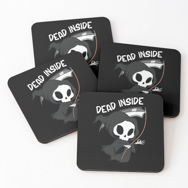 Item preview, Dead Inside - White designed and sold by BanksyNB.