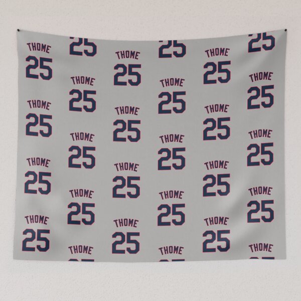 Item preview, Cleveland, Thome #25 designed and sold by positiveimages.