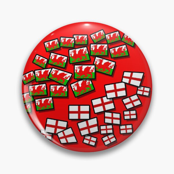 Item preview, England v Wales 6 Nations Supporters designed and sold by WelshStuff.