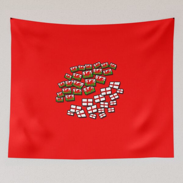 Item preview, England v Wales 6 Nations Supporters designed and sold by WelshStuff.