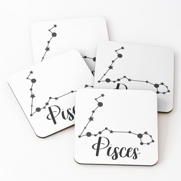 Item preview, Pisces Zodiac Constellation in Black designed and sold by Kelly Leung.