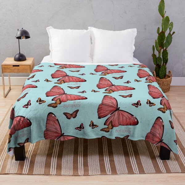 Item preview, Red butterflies with floral elements designed and sold by angelisart.