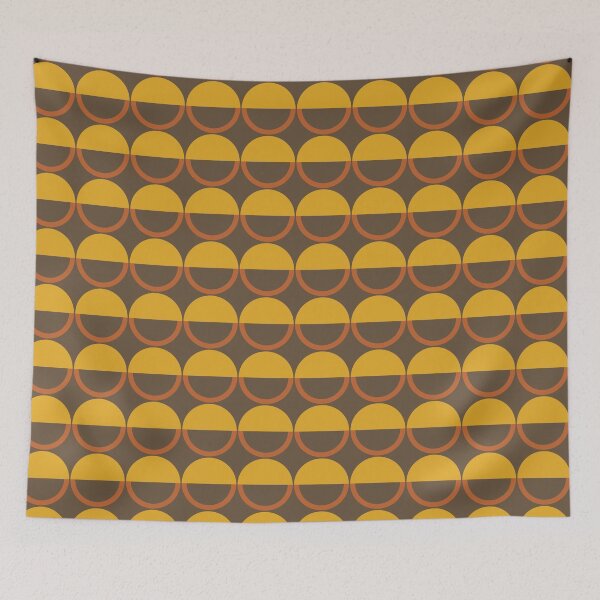 Item preview, Pallo, Retro Circle Pattern designed and sold by BesanoStyle.