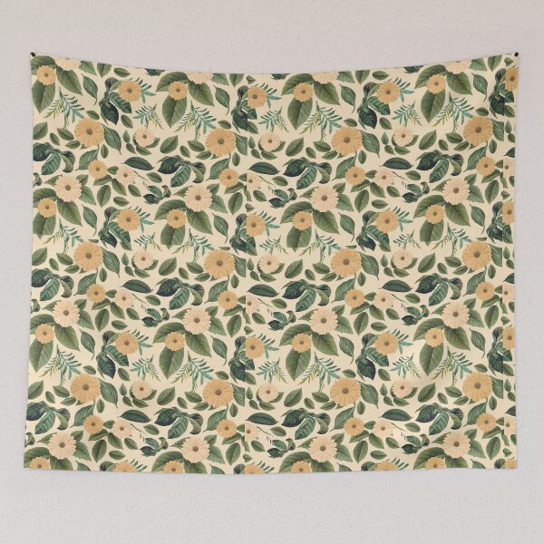 Item preview, vintage floral designed and sold by artbyrosse.