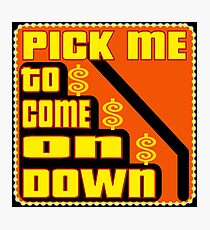 Game Show Contestant TPIR (The Price Is...) Photographic Print