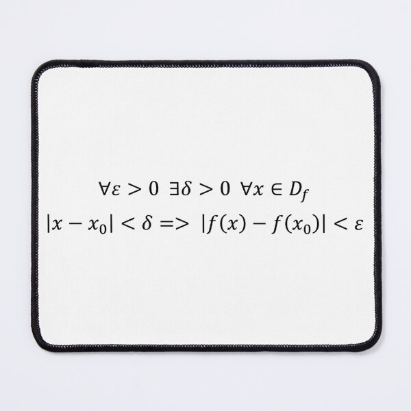 Item preview, definition of continuity of a real function designed and sold by NoetherSym.