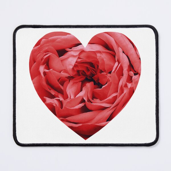 Item preview, Romantic Red Rose Flower Heart designed and sold by Deborah Camp.