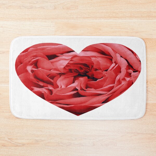Item preview, Romantic Red Rose Flower Heart designed and sold by Deborah Camp.